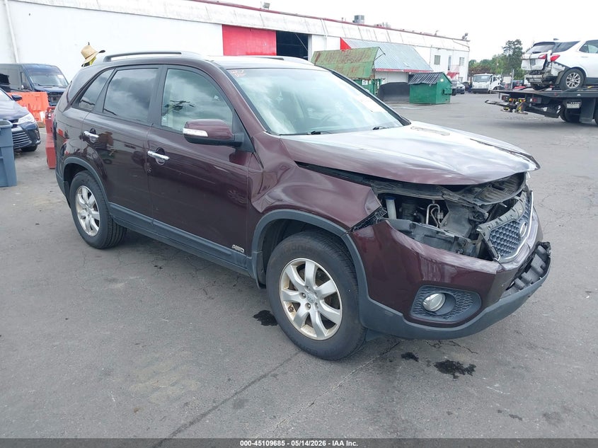 2012 Kia Sorento VIN 5XYKTCA68CG256955 IAAI salvage auction — FRONT END, Salvage (Oregon), sold $600 on 2026-07-16 (photo 1)