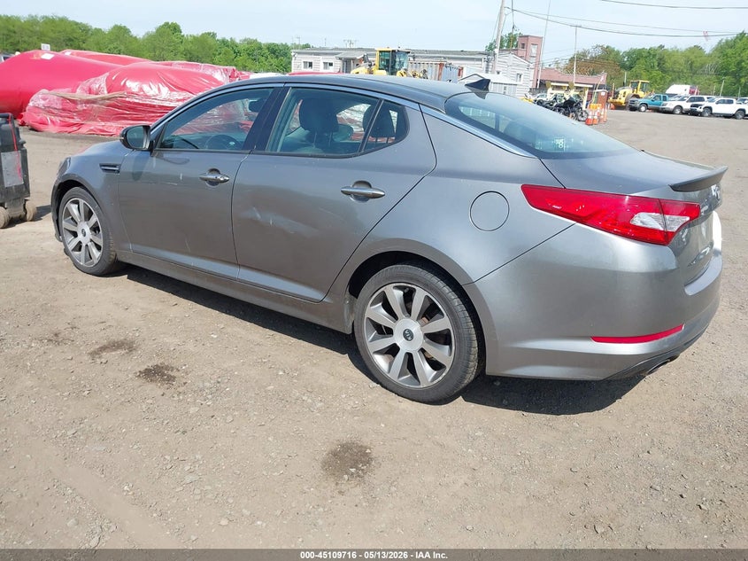 2013 Kia Optima VIN 5XXGR4A61DG136477 IAAI salvage auction — FRONT END, Salvage (Idaho), sold $1,550 on 2026-07-15 (photo 3)