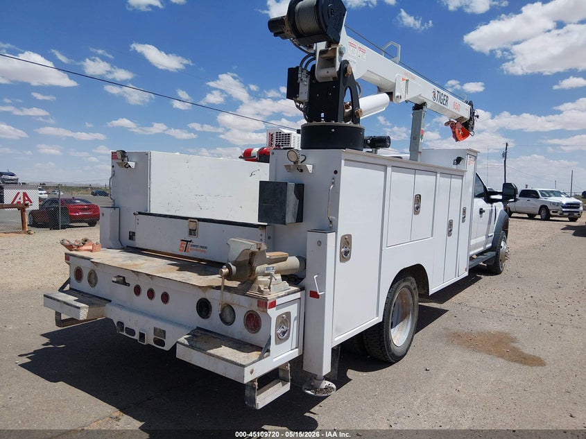 2020 Ford F550 VIN 1FD0W5HT9LED41961 IAAI salvage auction — NORMAL WEAR, Clear (New Mexico), sold $47,750 on 2026-07-22 (photo 4)