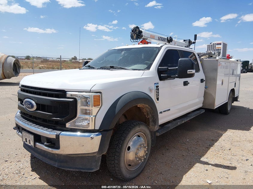 2020 Ford F550 VIN 1FD0W5HT9LED41961 IAAI salvage auction — NORMAL WEAR, Clear (New Mexico), sold $47,750 on 2026-07-22 (photo 6)