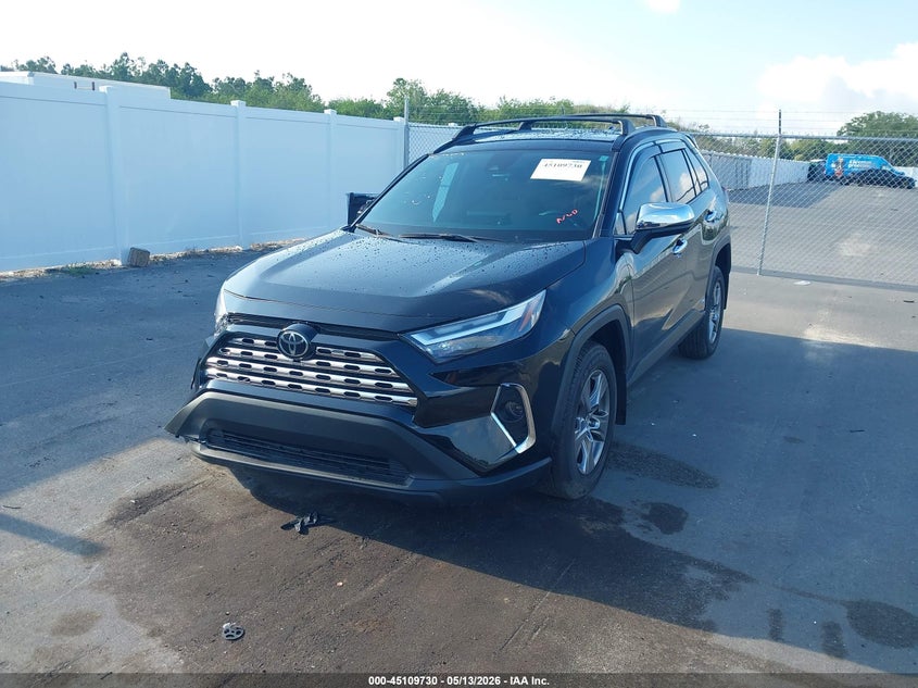 2025 Toyota Rav 4 VIN JTMLWRFV9SD319427 IAAI salvage auction — RIGHT FRONT, Rebuildable (Florida), sold $13,500 on 2026-07-10 (photo 2)