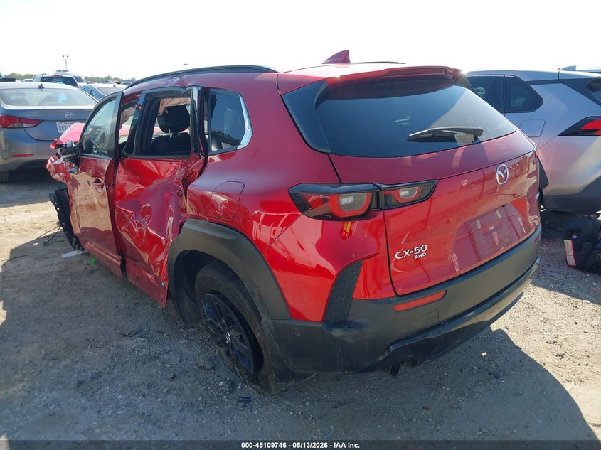 2025 Mazda Cx-50 VIN 7MMVAADW0SN135170 IAAI salvage auction — ALL OVER, Salvage (Texas), sold $75 on 2026-07-27 (photo 3)