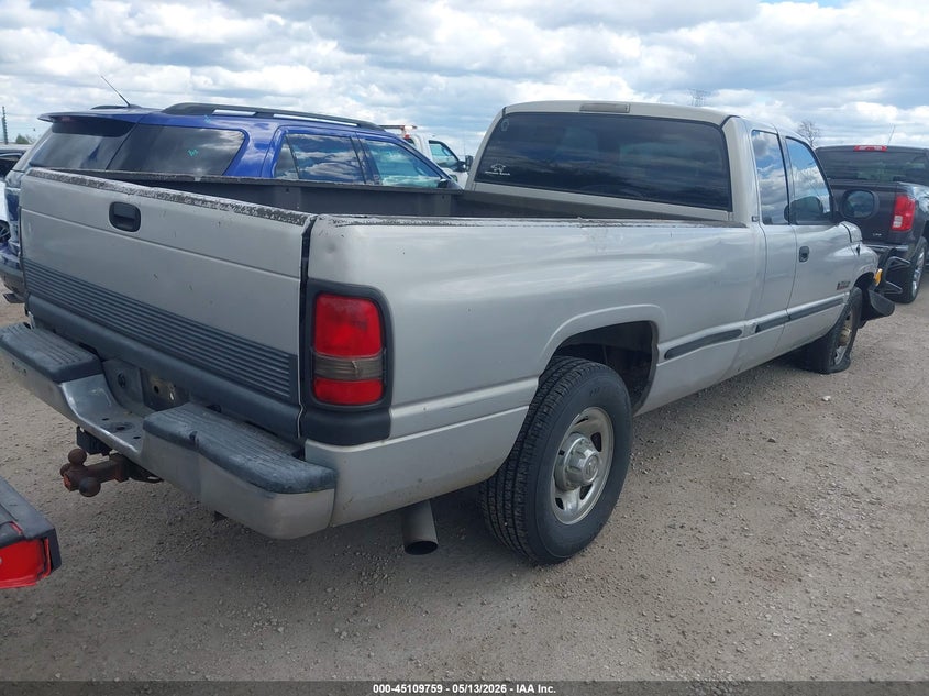 1999 Dodge Ram 2500 VIN 3B7KC2367XG184676 IAAI salvage auction — FRONT END, Salvage (Texas), sold $2,050 on 2026-07-31 (photo 4)
