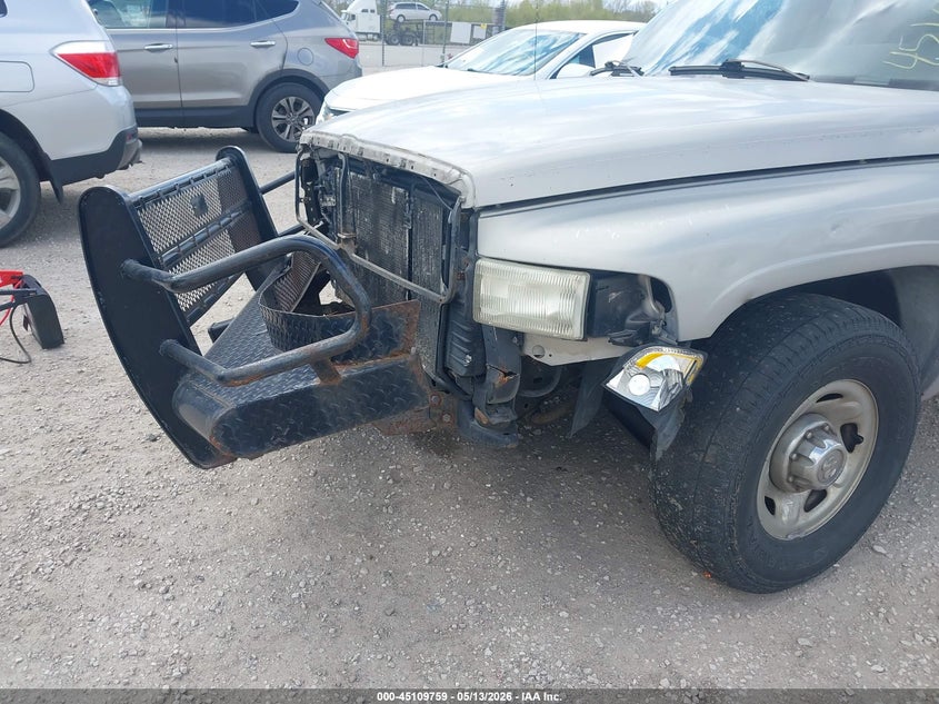 1999 Dodge Ram 2500 VIN 3B7KC2367XG184676 IAAI salvage auction — FRONT END, Salvage (Texas), sold $2,050 on 2026-07-31 (photo 6)