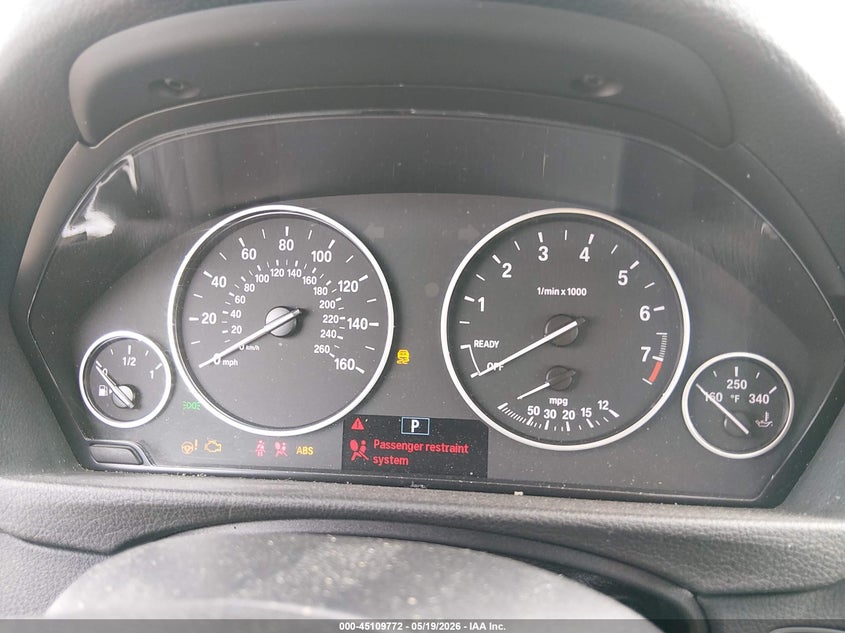 2015 BMW 3er VIN WBA3B5C59FF962781 IAAI salvage auction — FRONT END, Salvage (New Jersey), sold $950 on 2026-08-12 (photo 7)