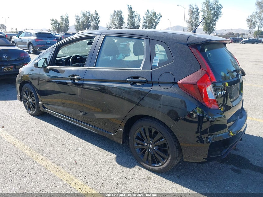 2020 Honda Fit VIN 3HGGK5H65LM725398 IAAI salvage auction — REAR END, Salvage (Illinois), sold $4,150 on 2026-07-09 (photo 3)