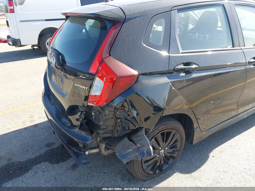 2020 Honda Fit VIN 3HGGK5H65LM725398 IAAI salvage auction — REAR END, Salvage (Illinois), sold $4,150 on 2026-07-09 (photo 6)