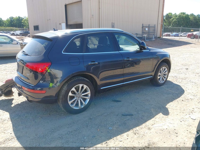 2017 Audi Q5 VIN WA1C2AFP3HA045404 IAAI salvage auction — LEFT SIDE, Salvage (North Carolina), sold $1,775 on 2026-07-13 (photo 4)