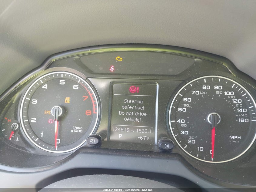 2017 Audi Q5 VIN WA1C2AFP3HA045404 IAAI salvage auction — LEFT SIDE, Salvage (North Carolina), sold $1,775 on 2026-07-13 (photo 7)