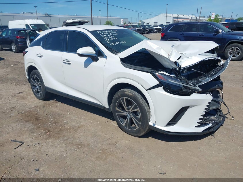 2024 Lexus Rx VIN 2T2BAMBA7RC031943 IAAI salvage auction — FRONT END, Salvage Title, sold $14,500 on 2026-07-29 (photo 1)