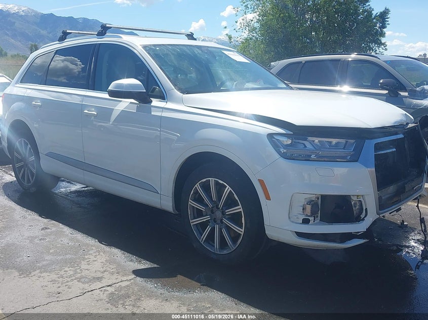 2018 Audi Q7 VIN WA1LABF75JD020095 IAAI salvage auction — FRONT END, Salvage (Montana), sold $4,650 on 2026-07-10 (photo 1)