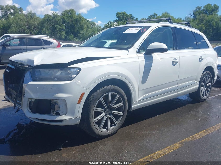 2018 Audi Q7 VIN WA1LABF75JD020095 IAAI salvage auction — FRONT END, Salvage (Montana), sold $4,650 on 2026-07-10 (photo 2)