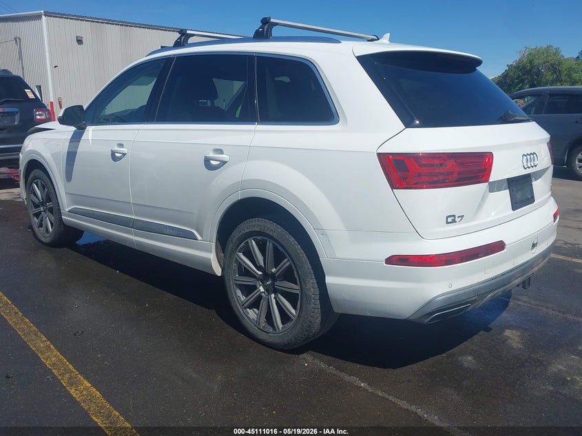 2018 Audi Q7 VIN WA1LABF75JD020095 IAAI salvage auction — FRONT END, Salvage (Montana), sold $4,650 on 2026-07-10 (photo 3)
