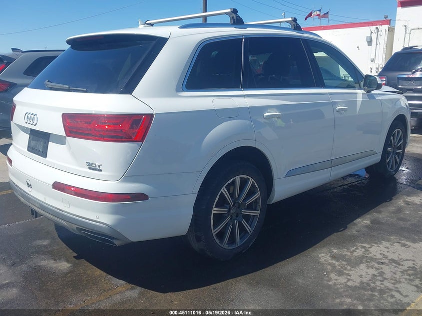 2018 Audi Q7 VIN WA1LABF75JD020095 IAAI salvage auction — FRONT END, Salvage (Montana), sold $4,650 on 2026-07-10 (photo 4)