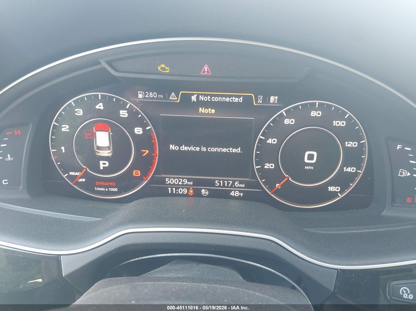 2018 Audi Q7 VIN WA1LABF75JD020095 IAAI salvage auction — FRONT END, Salvage (Montana), sold $4,650 on 2026-07-10 (photo 7)