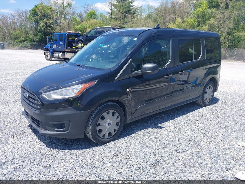 2019 Ford Transit connect VIN NM0GE9E22K1426247 IAAI salvage auction — LEFT SIDE, Sf97 (Virginia), sold $11,850 on 2026-07-22 (photo 2)