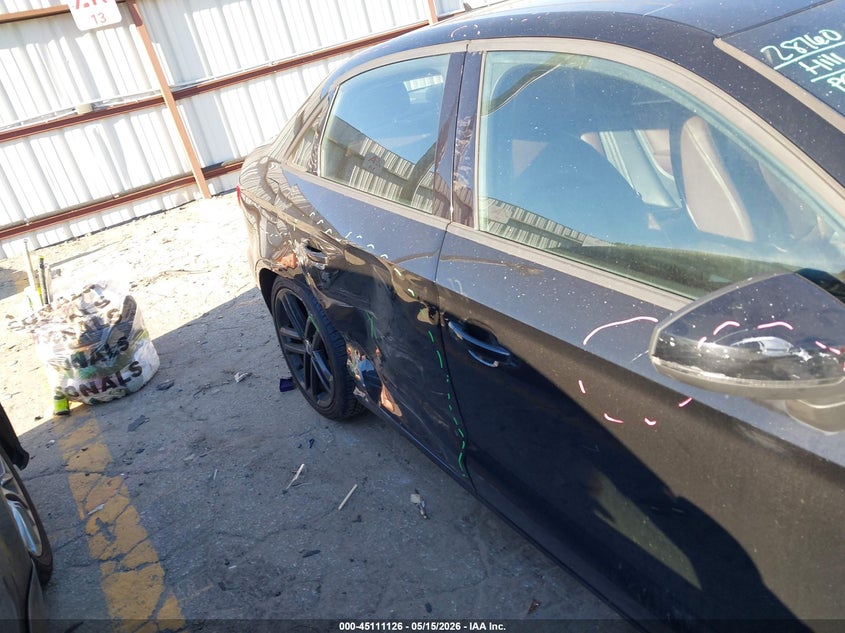 2018 Audi A3 VIN WAUAUGFF7J1023765 IAAI salvage auction — RIGHT SIDE, Salvage (Georgia), sold $2,200 on 2026-07-29 (photo 6)