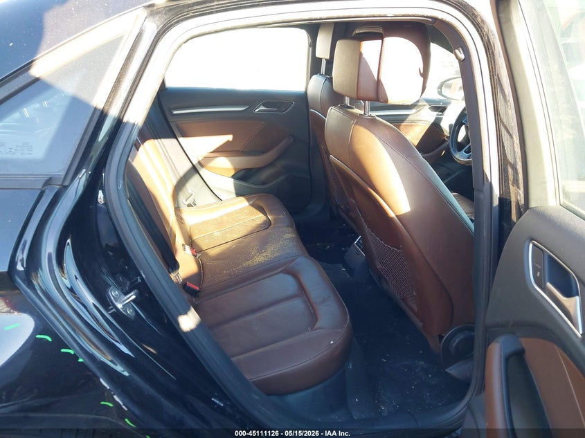 2018 Audi A3 VIN WAUAUGFF7J1023765 IAAI salvage auction — RIGHT SIDE, Salvage (Georgia), sold $2,200 on 2026-07-29 (photo 8)