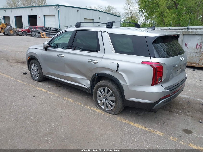 2025 Hyundai Palisade VIN KM8R24GE4SU855494 IAAI salvage auction — LEFT SIDE, Clear (Michigan), sold $14,100 on 2026-07-20 (photo 3)