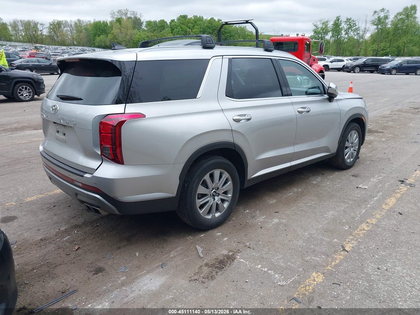 2025 Hyundai Palisade VIN KM8R24GE4SU855494 IAAI salvage auction — LEFT SIDE, Clear (Michigan), sold $14,100 on 2026-07-20 (photo 4)