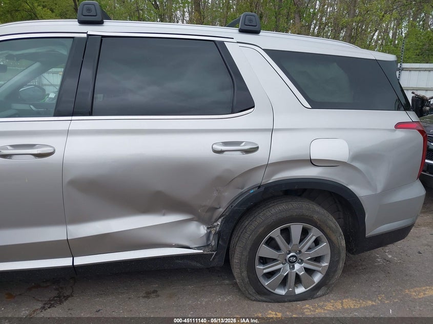 2025 Hyundai Palisade VIN KM8R24GE4SU855494 IAAI salvage auction — LEFT SIDE, Clear (Michigan), sold $14,100 on 2026-07-20 (photo 6)