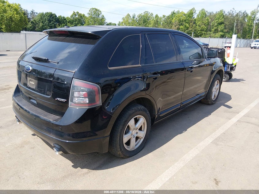 2009 Ford Edge VIN 2FMDK30C19BA76468 IAAI salvage auction — LEFT FRONT, Salvage (Mississippi), sold $400 on 2026-07-09 (photo 4)
