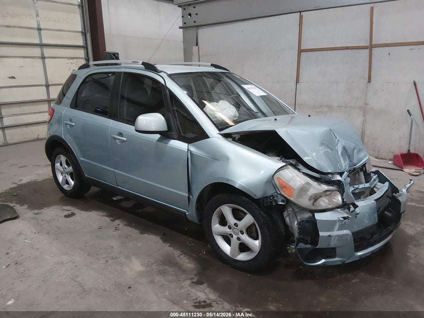 2009 Suzuki Sx4 VIN JS2YB417595100858 IAAI salvage auction — FRONT END, Salvage (Idaho), sold $100 on 2026-07-17 (photo 1)