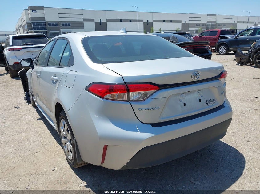 2026 Toyota Corolla VIN 5YFB4MDE1TP413663 IAAI salvage auction — FRONT END, Salvage (Texas), sold $4,050 on 2026-07-21 (photo 3)