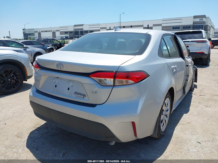 2026 Toyota Corolla VIN 5YFB4MDE1TP413663 IAAI salvage auction — FRONT END, Salvage (Texas), sold $4,050 on 2026-07-21 (photo 4)