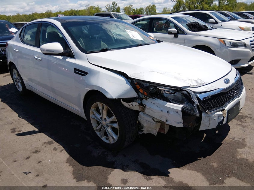 2012 Kia Optima VIN 5XXGN4A74CG021262 IAAI salvage auction — FRONT END, Salvage (Ohio), sold $25 on 2026-07-28 (photo 1)