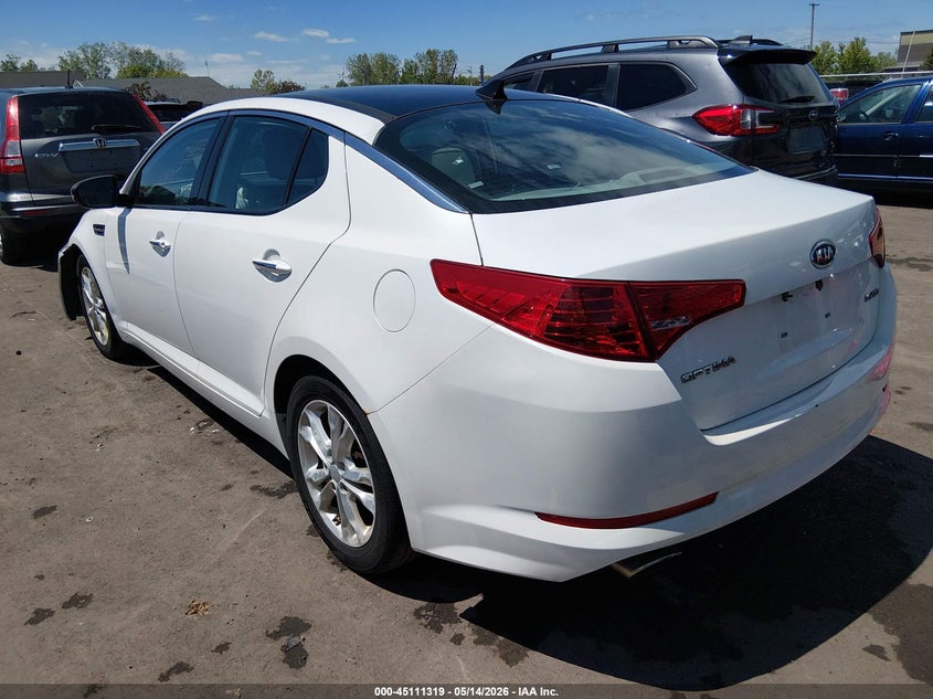 2012 Kia Optima VIN 5XXGN4A74CG021262 IAAI salvage auction — FRONT END, Salvage (Ohio), sold $25 on 2026-07-28 (photo 3)