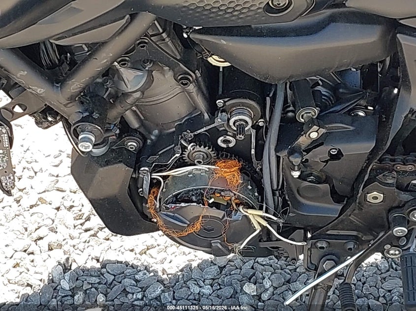 2024 Yamaha Mt VIN JYARM32E7RA010193 IAAI salvage auction — LEFT & RIGHT, Salvage (North Carolina), sold $2,750 on 2026-07-14 (photo 9)