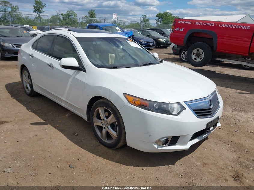 2012 Acura Tsx VIN JH4CU2F4XCC027635 IAAI salvage auction — FRONT & REAR, Salvage (Ohio), sold $550 on 2026-07-23 (photo 1)
