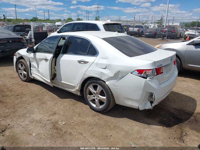 2012 Acura Tsx VIN JH4CU2F4XCC027635 IAAI salvage auction — FRONT & REAR, Salvage (Ohio), sold $550 on 2026-07-23 (photo 3)
