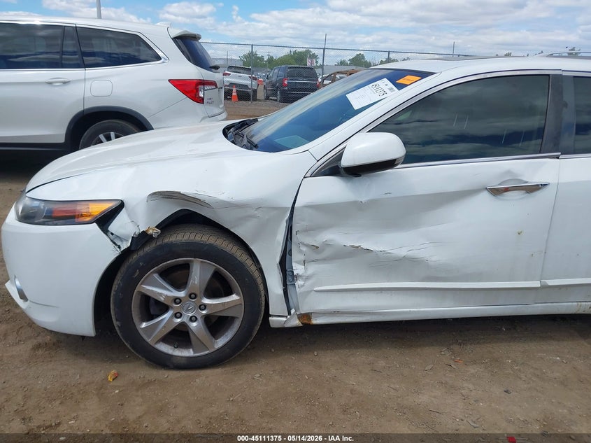 2012 Acura Tsx VIN JH4CU2F4XCC027635 IAAI salvage auction — FRONT & REAR, Salvage (Ohio), sold $550 on 2026-07-23 (photo 6)