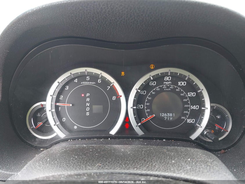 2012 Acura Tsx VIN JH4CU2F4XCC027635 IAAI salvage auction — FRONT & REAR, Salvage (Ohio), sold $550 on 2026-07-23 (photo 7)