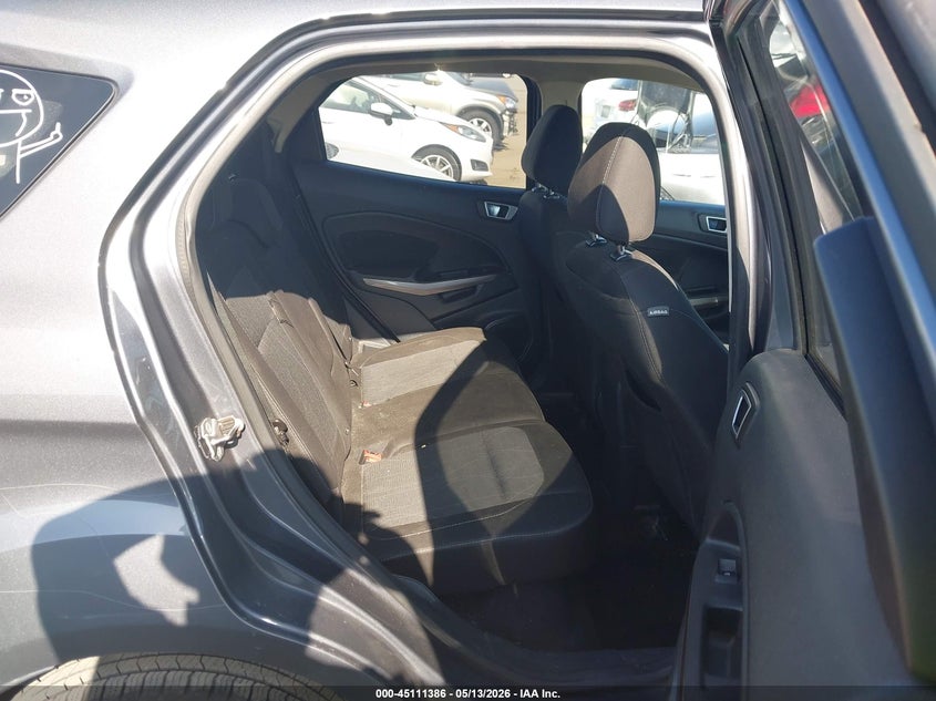 2019 Ford Ecosport VIN MAJ3S2GE1KC272357 IAAI salvage auction — VANDALISM, Salvage (California), sold $1,000 on 2026-07-22 (photo 8)
