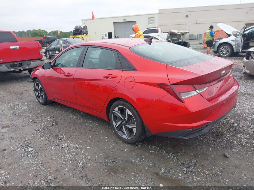 2023 Hyundai Elantra VIN 5NPLS4AG2PH113424 IAAI salvage auction — RIGHT FRONT, Salvage (Georgia), sold $4,500 on 2026-07-27 (photo 3)