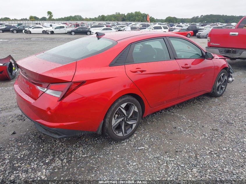 2023 Hyundai Elantra VIN 5NPLS4AG2PH113424 IAAI salvage auction — RIGHT FRONT, Salvage (Georgia), sold $4,500 on 2026-07-27 (photo 4)