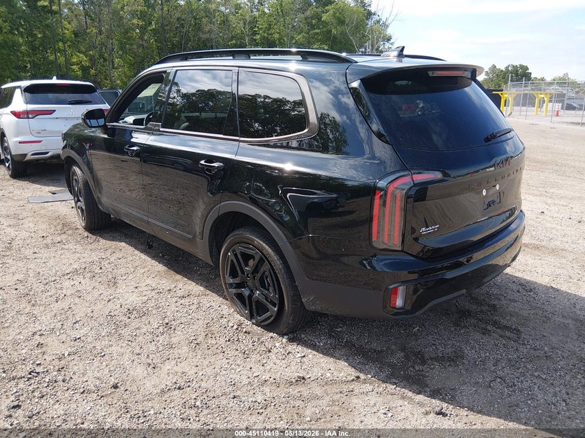 2025 Kia Telluride VIN 5XYP5DGC5SG666548 IAAI salvage auction — FRONT END, Clear (South Carolina), sold $14,200 on 2026-07-22 (photo 3)
