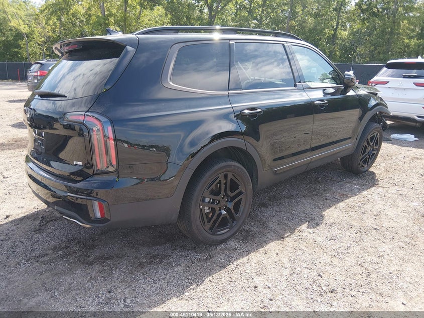 2025 Kia Telluride VIN 5XYP5DGC5SG666548 IAAI salvage auction — FRONT END, Clear (South Carolina), sold $14,200 on 2026-07-22 (photo 4)