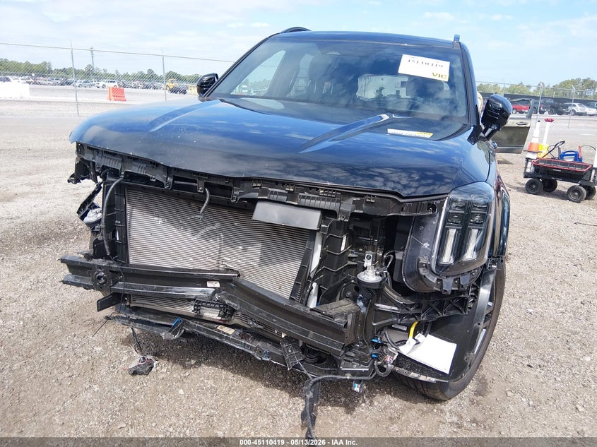 2025 Kia Telluride VIN 5XYP5DGC5SG666548 IAAI salvage auction — FRONT END, Clear (South Carolina), sold $14,200 on 2026-07-22 (photo 6)
