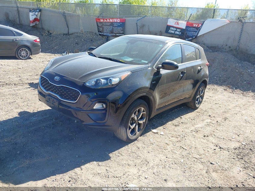 2022 Kia Sportage VIN KNDPMCACXN7015181 IAAI salvage auction — THEFT, Salvage (Minnesota), sold $4,150 on 2026-07-29 (photo 2)