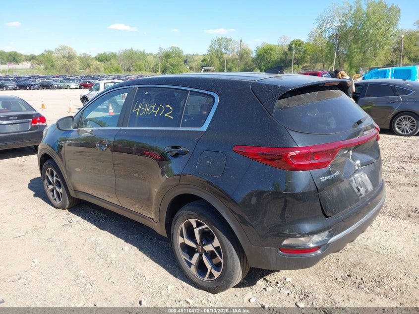 2022 Kia Sportage VIN KNDPMCACXN7015181 IAAI salvage auction — THEFT, Salvage (Minnesota), sold $4,150 on 2026-07-29 (photo 3)