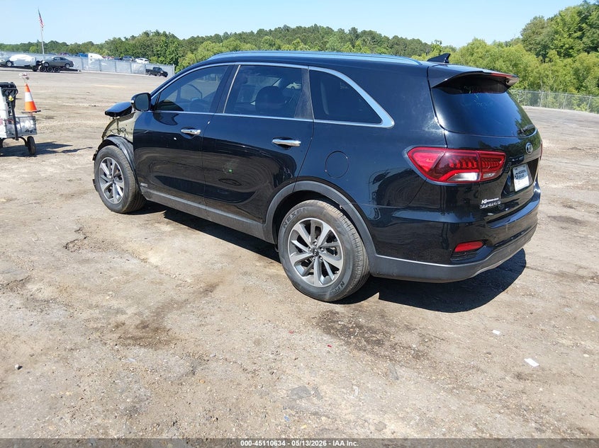 2019 Kia Sorento VIN 5XYPHDA54KG500684 IAAI salvage auction — FRONT END, Salvage (Mississippi), sold $3,350 on 2026-07-25 (photo 3)