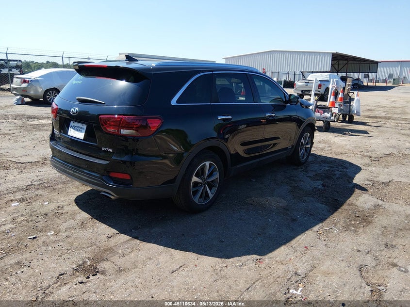 2019 Kia Sorento VIN 5XYPHDA54KG500684 IAAI salvage auction — FRONT END, Salvage (Mississippi), sold $3,350 on 2026-07-25 (photo 4)