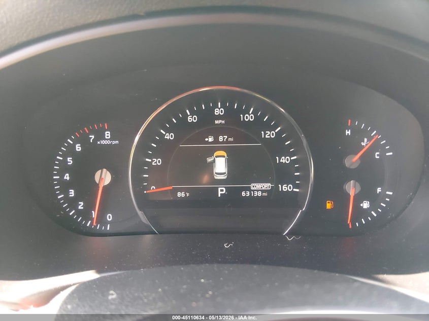 2019 Kia Sorento VIN 5XYPHDA54KG500684 IAAI salvage auction — FRONT END, Salvage (Mississippi), sold $3,350 on 2026-07-25 (photo 7)