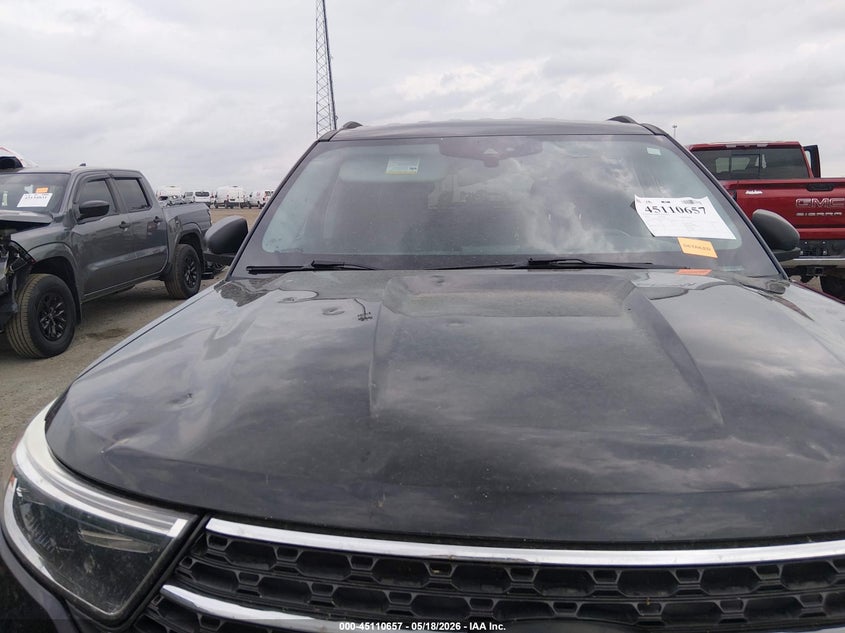 2022 Ford Explorer VIN 1FMSK7DH4NGA29393 IAAI salvage auction — HAIL, Salvage (Arkansas), sold $6,850 on 2026-07-09 (photo 6)