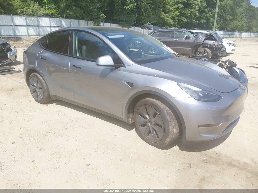 2025 Tesla Model y VIN 7SAYGDED9SA356792 IAAI salvage auction — FRONT END, Salvage (Georgia), sold $14,800 on 2026-07-09 (photo 1)