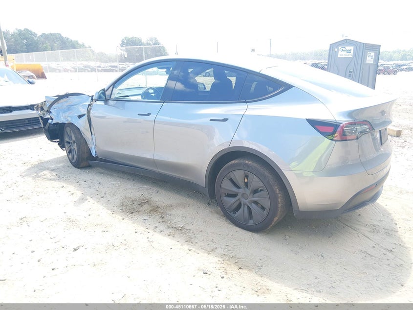 2025 Tesla Model y VIN 7SAYGDED9SA356792 IAAI salvage auction — FRONT END, Salvage (Georgia), sold $14,800 on 2026-07-09 (photo 3)